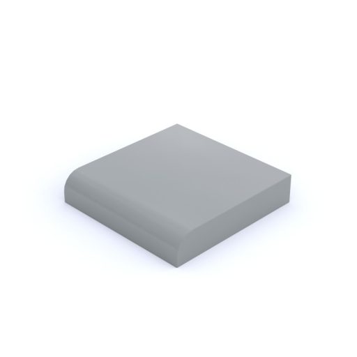 Placa lisa 2x2  c/radio