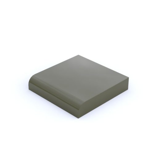 Placa lisa 2x2  c/radio