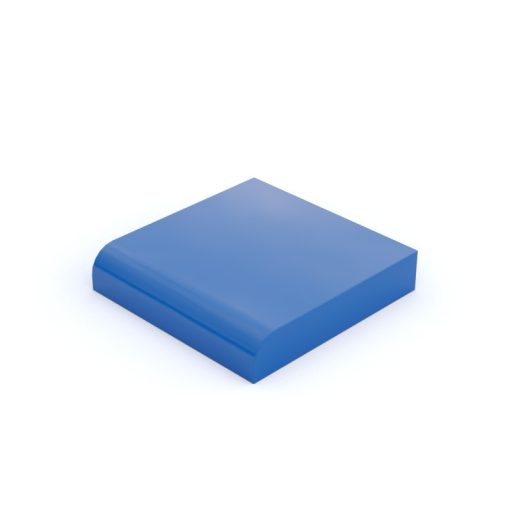 Placa lisa 2x2  c/radio