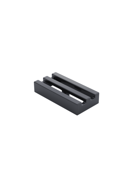 Placa rayada horizontal
