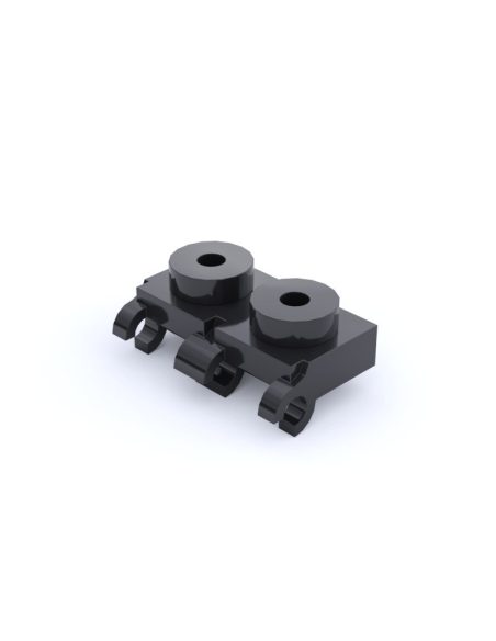 Placa bisagra hembra 1x2