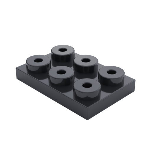 Placa normal 2x3