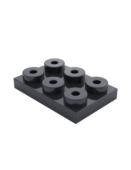 Placa normal 2x3