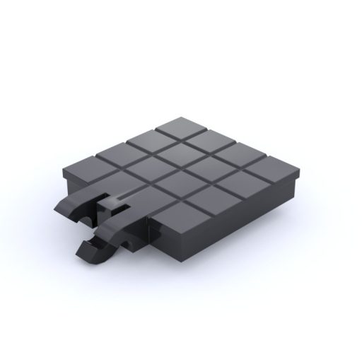 Pista de aterrizaje 2x2 Bisagra
