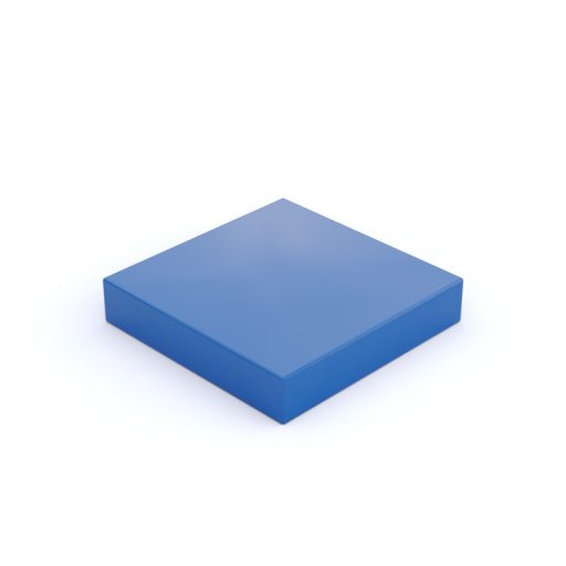 Placa lisa 2x2