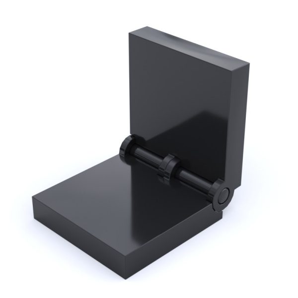 Placa bisagra 4 ptos. macho-hembra Placa bisagra 4 ptos. macho-hembra