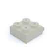 Placa bisagra 4 ptos. macho-hembra