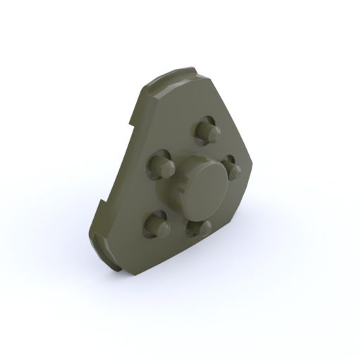 Tapacubos triangular TITANIUM