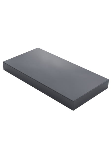 Placa lisa 2x4