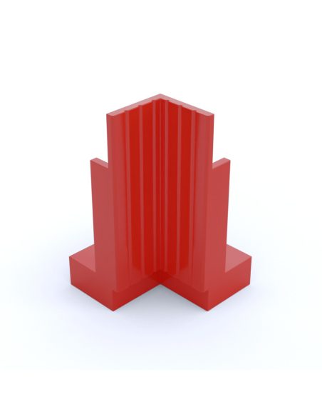 Panel lateral esquina int. 1x3