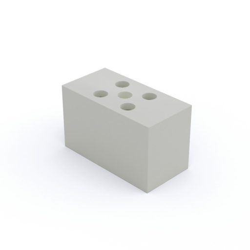 Base mástil 1x2