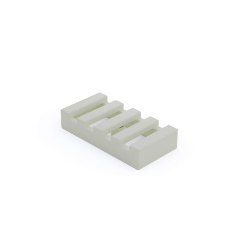 Placa rayada vertical