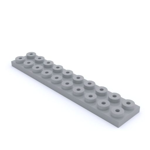 Placa normal 2x10