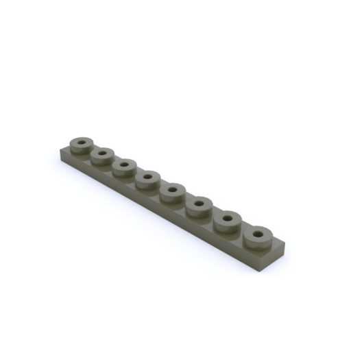 Placa normal 1x8