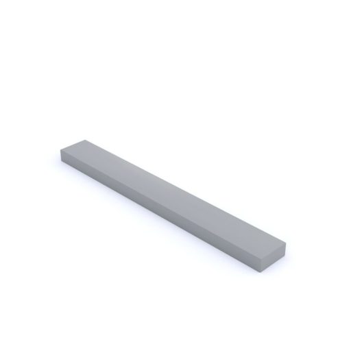 Placa lisa 1x8