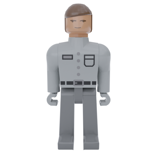 Minifig Conductor Camión