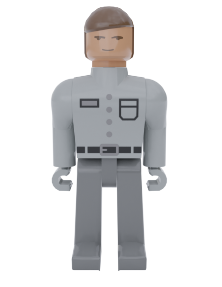 Minifig Conductor Camión