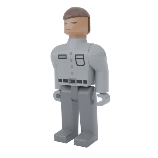 Minifig conductor camión