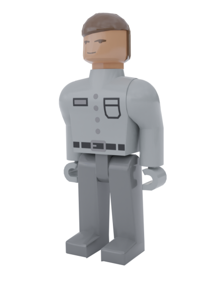 Minifig conductor camión