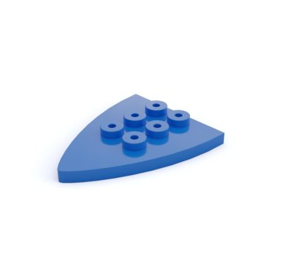 Placa de proa 4 puntos