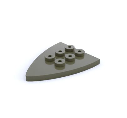 Placa de proa 4 puntos