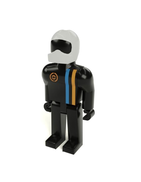 Minifig piloto Shadow Hunter