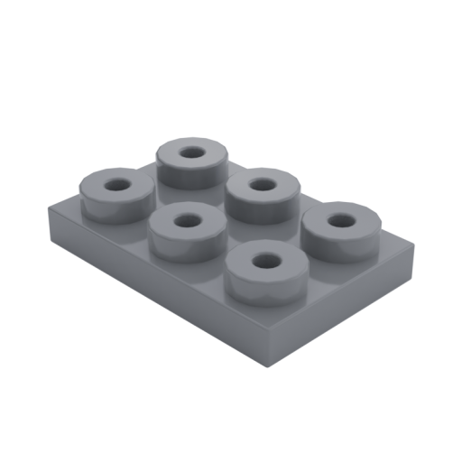 Placa normal 2x3