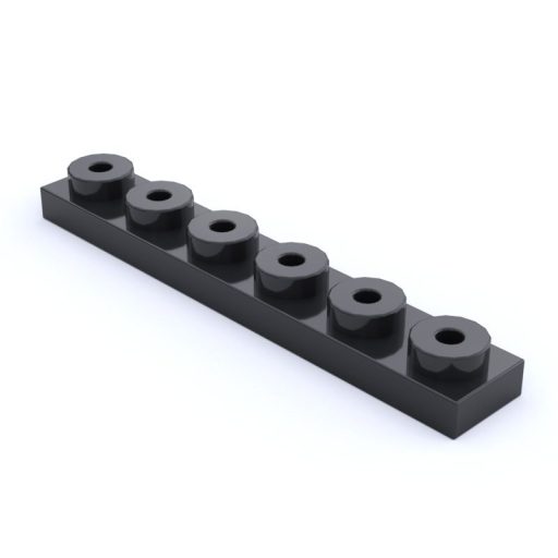 Placa normal 1x6