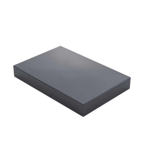 Placa lisa 2x3