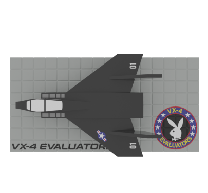 Avión F-14 Vx-4 Evaluators B01