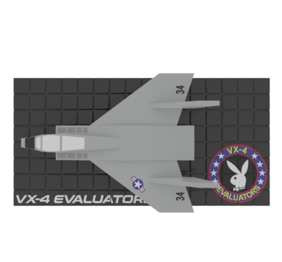 Avión F-14 Vx-4 Evaluators C34