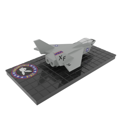 Avión F-14 Vx-4 Evaluators D34