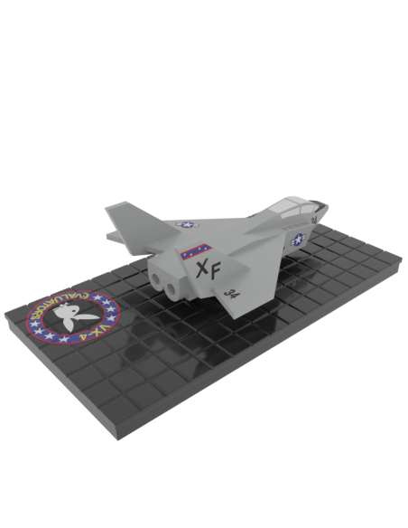 Avión F-14 Vx-4 Evaluators D34