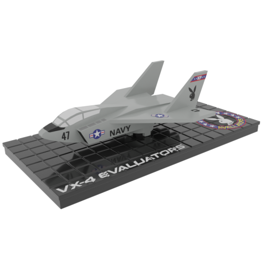 Avión F-14 Vx-4 Evaluators C47