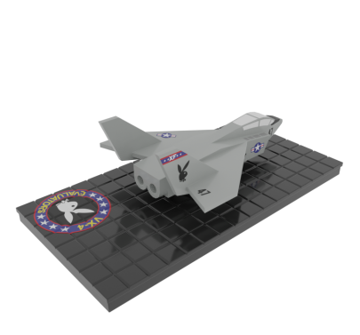 Avión F-14 Vx-4 Evaluators C47