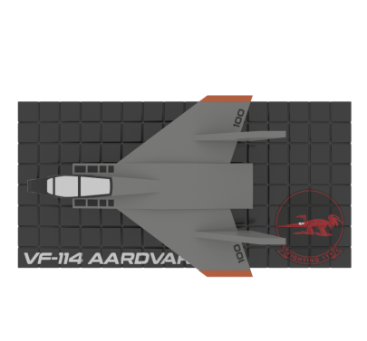 Avión Vf-114 Aardvarks 100