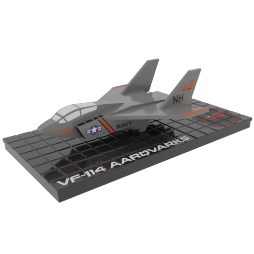 Avión Vf-114 Aardvarks D1000