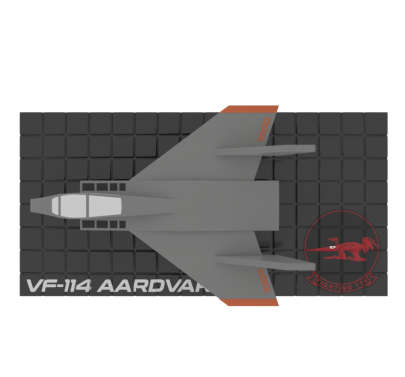 Avión Vf-114 Aardvarks D1000