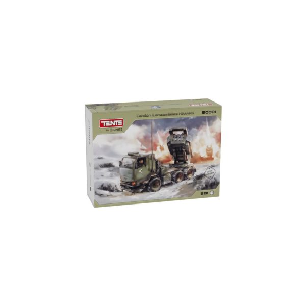 Camión Lanzamisiles HIMARS Tente by iUnits - Referencia: 50001- 324 piezas