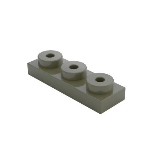 Placa normal 1x3