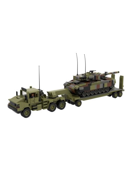 Leopard 2 A6 + Transporte pesado