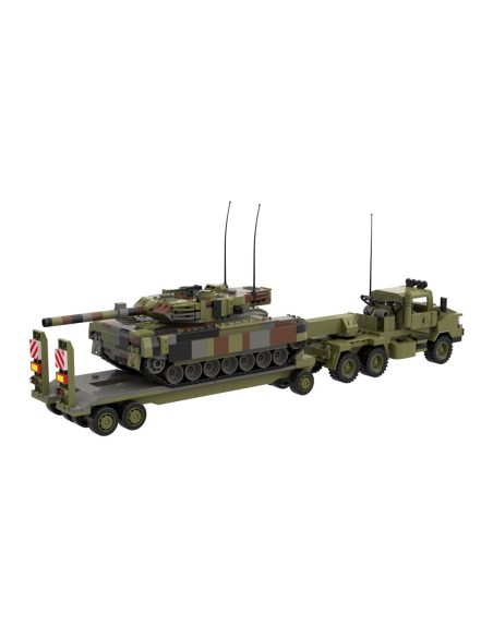 Leopard 2 A6 + Transporte pesado