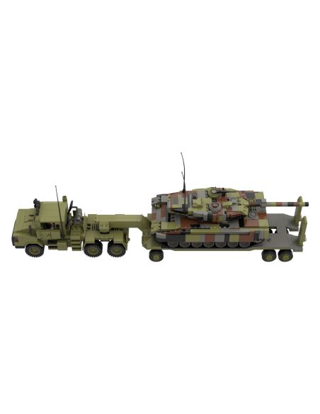 Leopard 2 A6 + Transporte pesado