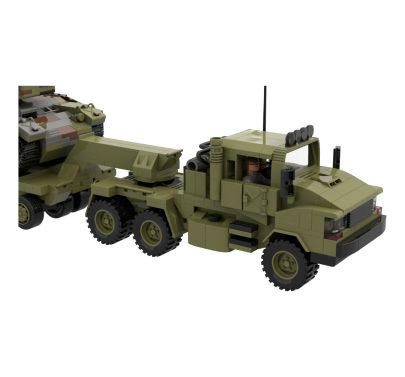 Leopard 2 A6 + Transporte pesado