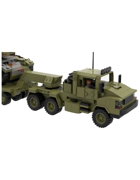 Leopard 2 A6 + Transporte pesado