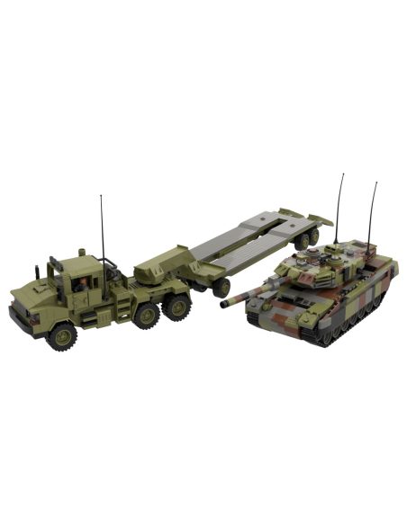 Leopard 2 A6 + Transporte pesado