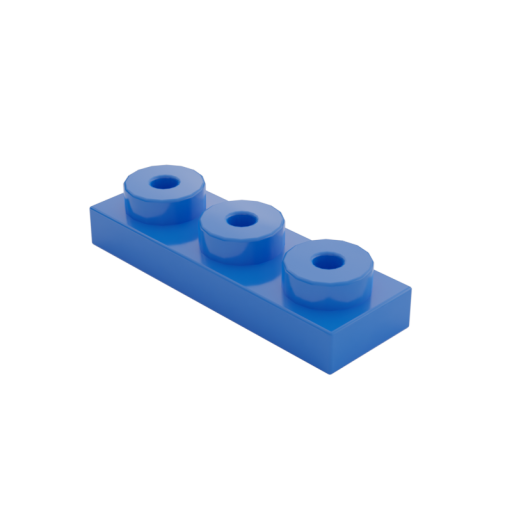 Placa normal 1x3