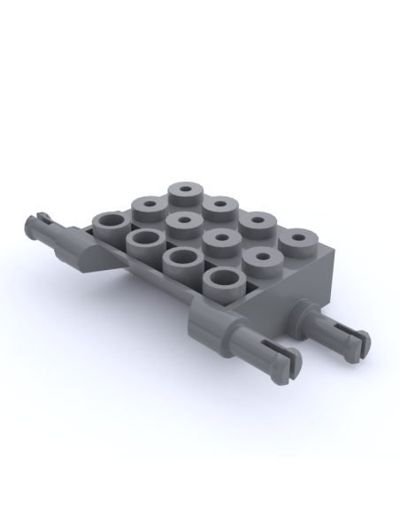 Bloque eje Oruga 3x4