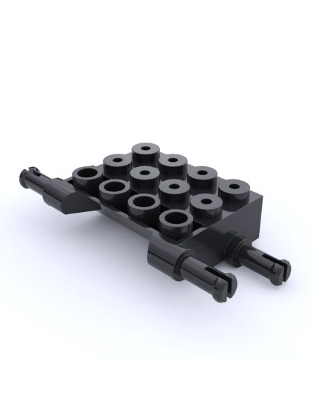 Bloque eje Oruga 3x4