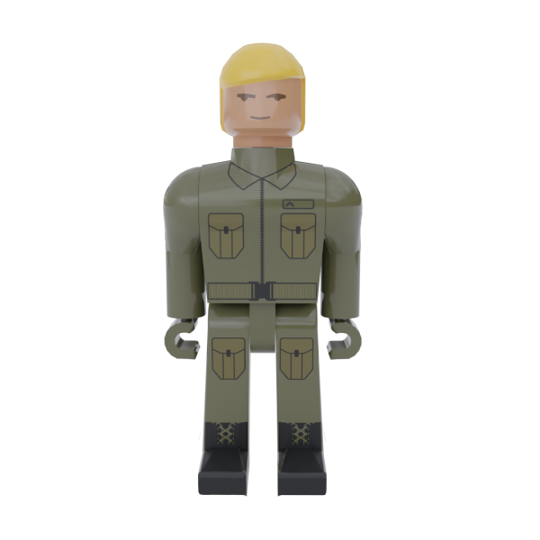 Minifig conductor 1